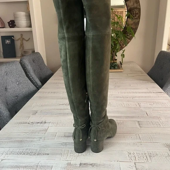 KATE SPADE Olive Green Over-the-Knee Boots - Picture 5 of 16